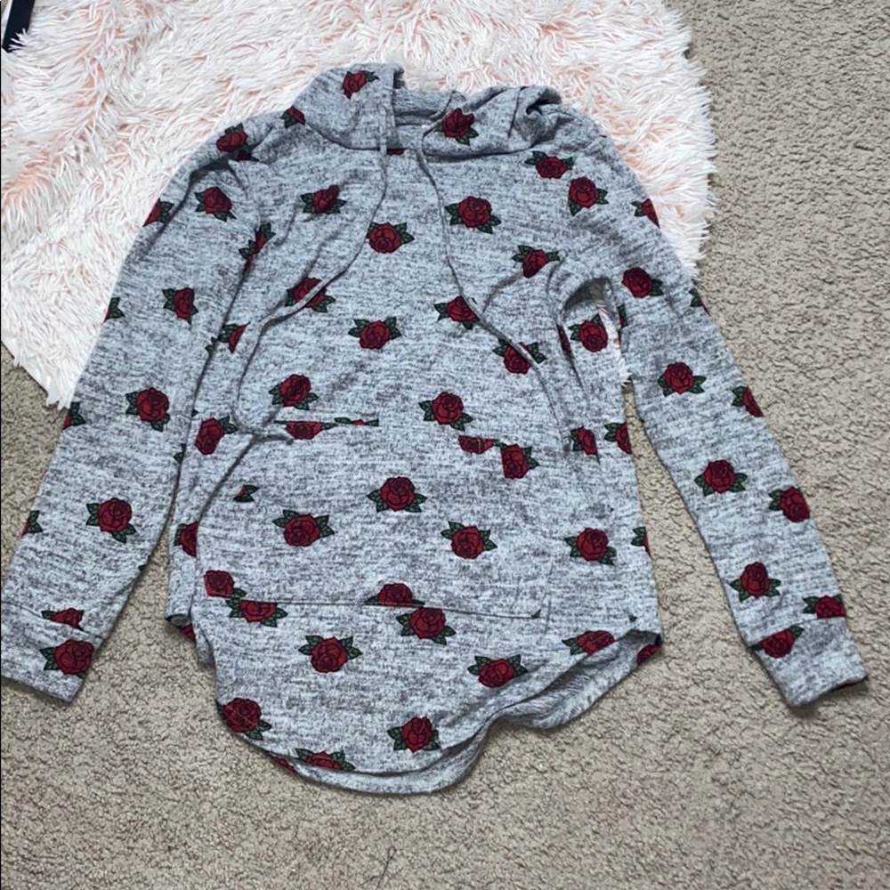 Rose sweater hoodie